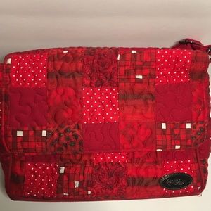 Donna Sharp red handbag purse